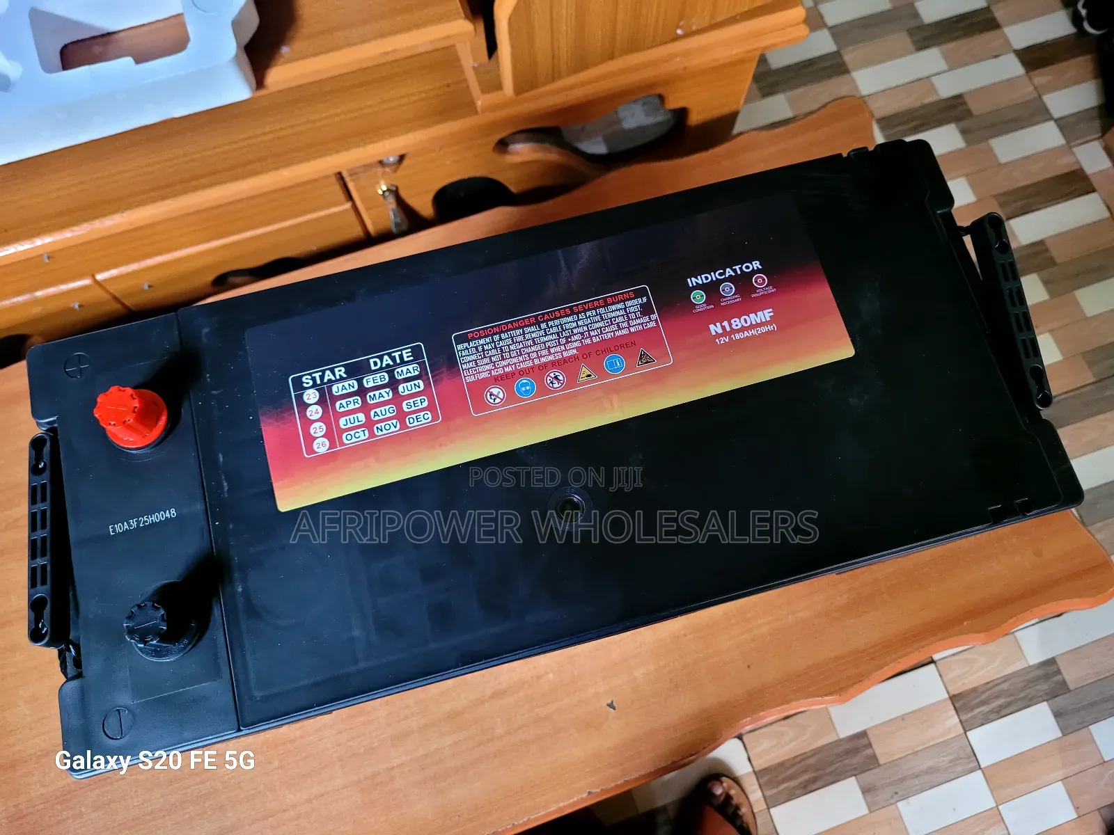 St Power N180 (12v180ah) Battery for Lorries