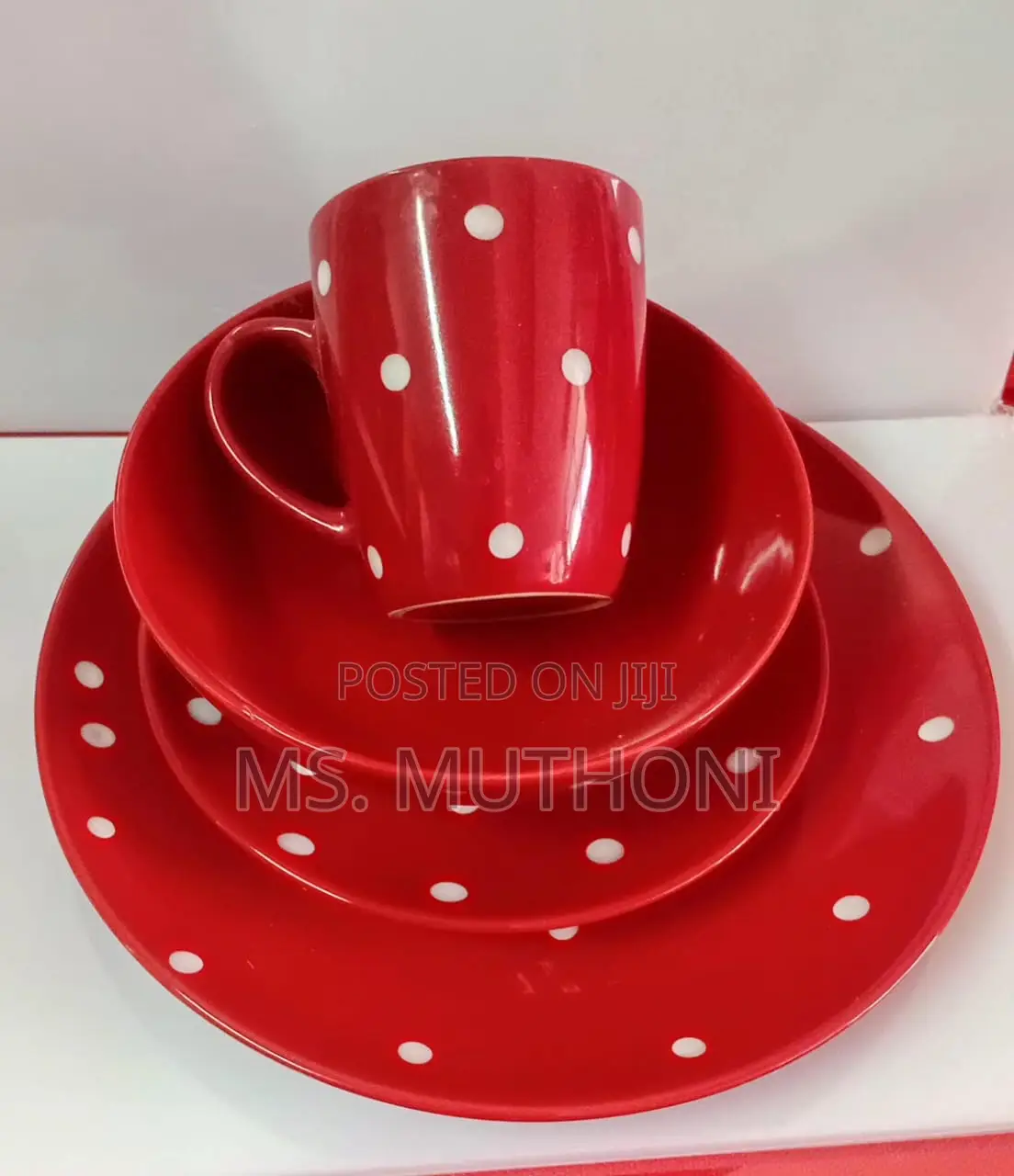 16 / 24/30 PCS Heavy and High Qaulity Ceramic Dinner Set*