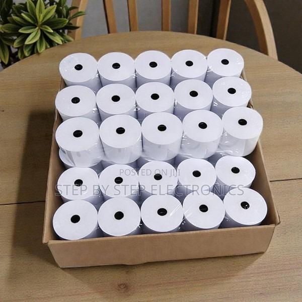 50 Pieces 80x80mm Thermal Paper Reduces Printing Noise Effectively