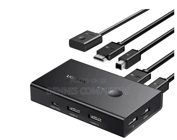 Ugreen Hdmi Switch Box 2 in 1 Out KVM Switching