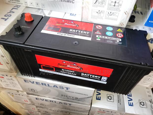Roadruner N150 12v 180ah Battery for Lorries