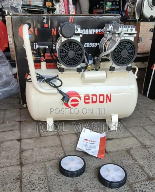 50l Silent Electric Compressor/50l 2 Motor Silent Compressor Oil Less