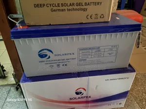 Solapex N200 / 200ah Solar Battery Dry Cell