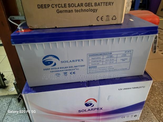Solapex N200 / 200ah Solar Battery Dry Cell - thumbnail 2