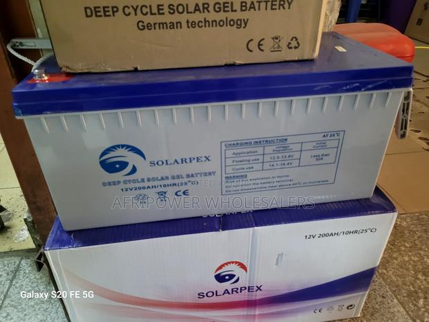 Solapex N200 / 200ah Solar Battery Dry Cell - thumbnail 3