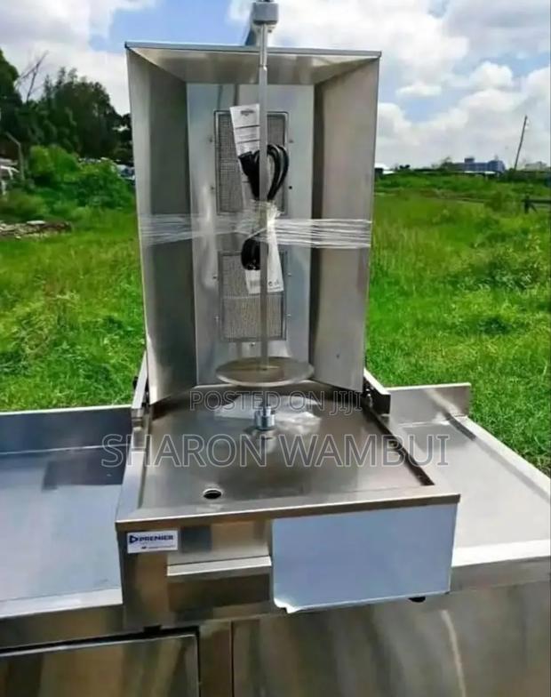 New Shawarma 2 Burnner Machine/2 Burnner Shawarma Machine - main view