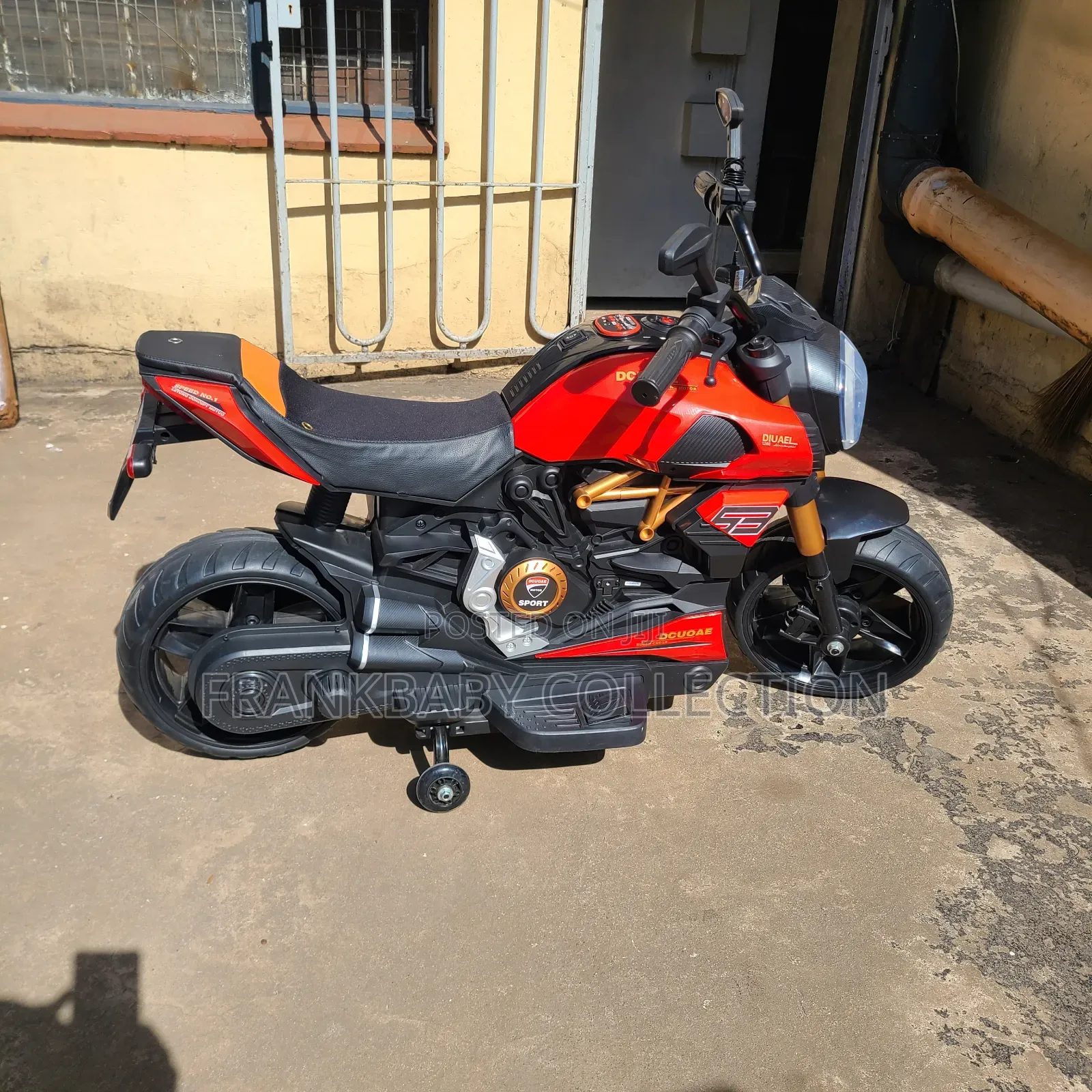 Sport Style Kids Electric Motorcycle. Bike