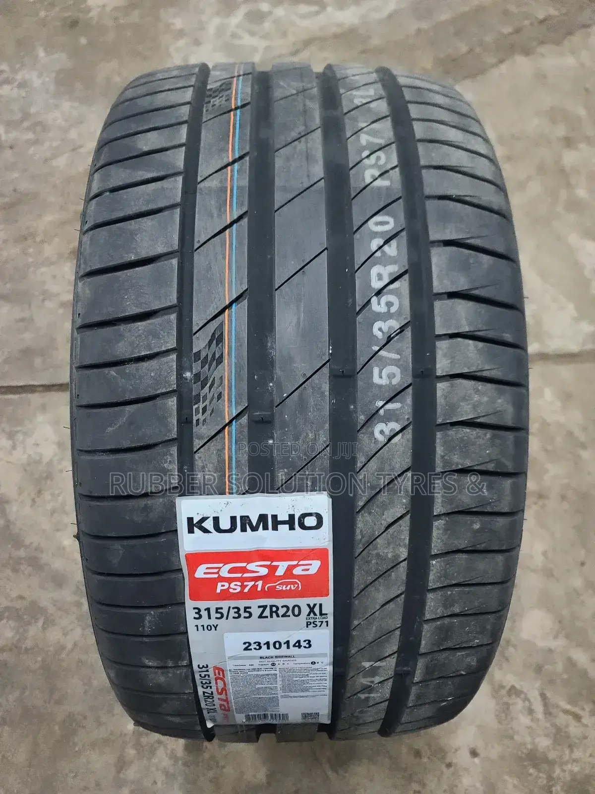 315/35r20 Kumho Tires Escta Ps71 X/L [Highway]