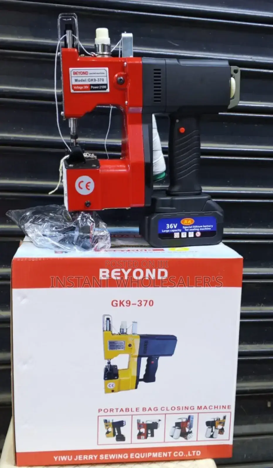 Rechargeable Bag Closer Machine