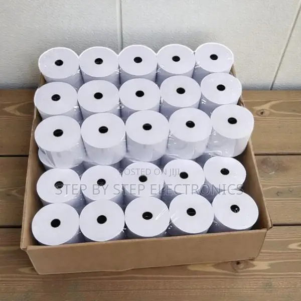 50 Pieces 80x80mm Thermal Paper Uniform Paper Thickness Design
