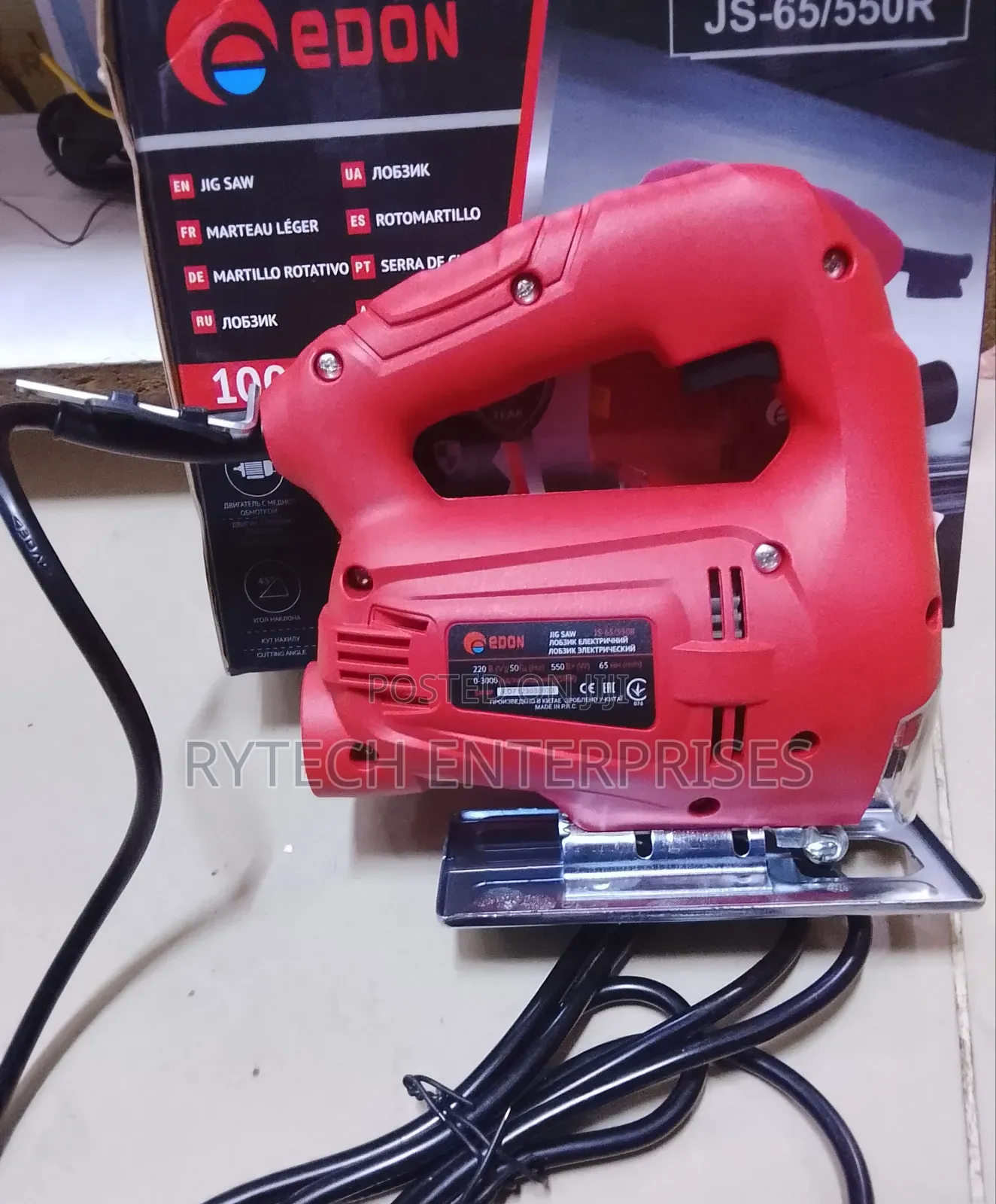 Edon 550watts Electric Jig Saw