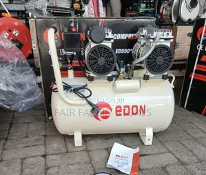Edon Silent Compressor With 2 Motors 50l