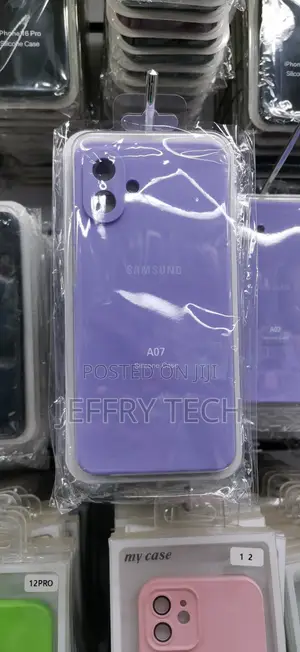 Nobii Liquid Silicone Case for Samsung Galaxy A07, Soft Gel Rubber