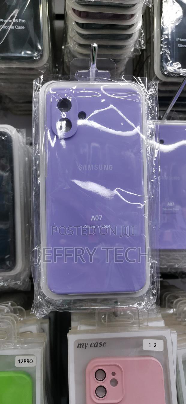 Nobii Liquid Silicone Case for Samsung Galaxy A07, Soft Gel Rubber - main view