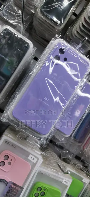 Nobii Liquid Silicone Case for Samsung Galaxy A07, Soft Gel Rubber
