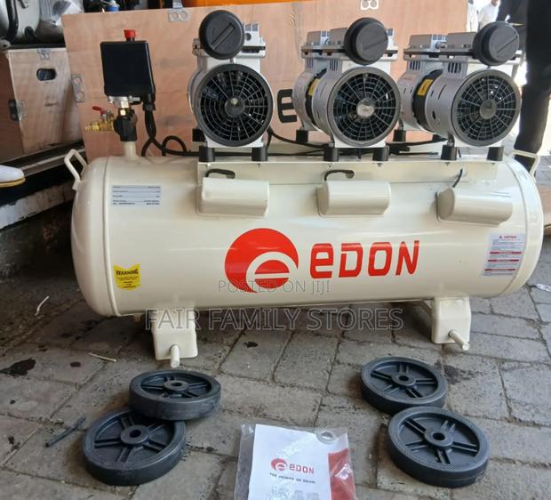 Edon Silent Compressor 100l With 3 Motors - main view