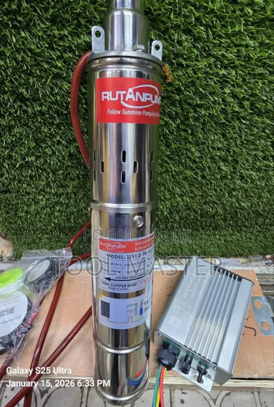 Rutan Solar Water Pump /70metre Head Solar Water Pump Submersible