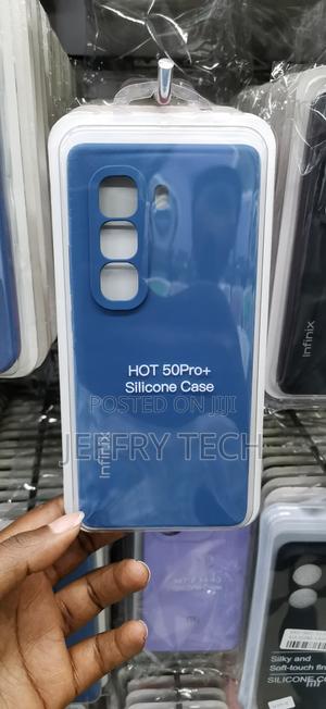 Rsome Infinix Hot 50 Pro Plus 4g Slim Liquid Silicone Soft Rubber Case - thumbnail 2