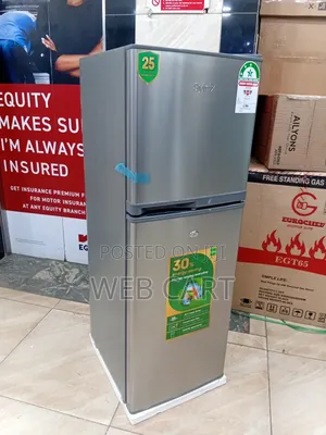 Syinix 137l Double Door Home Refrigerator