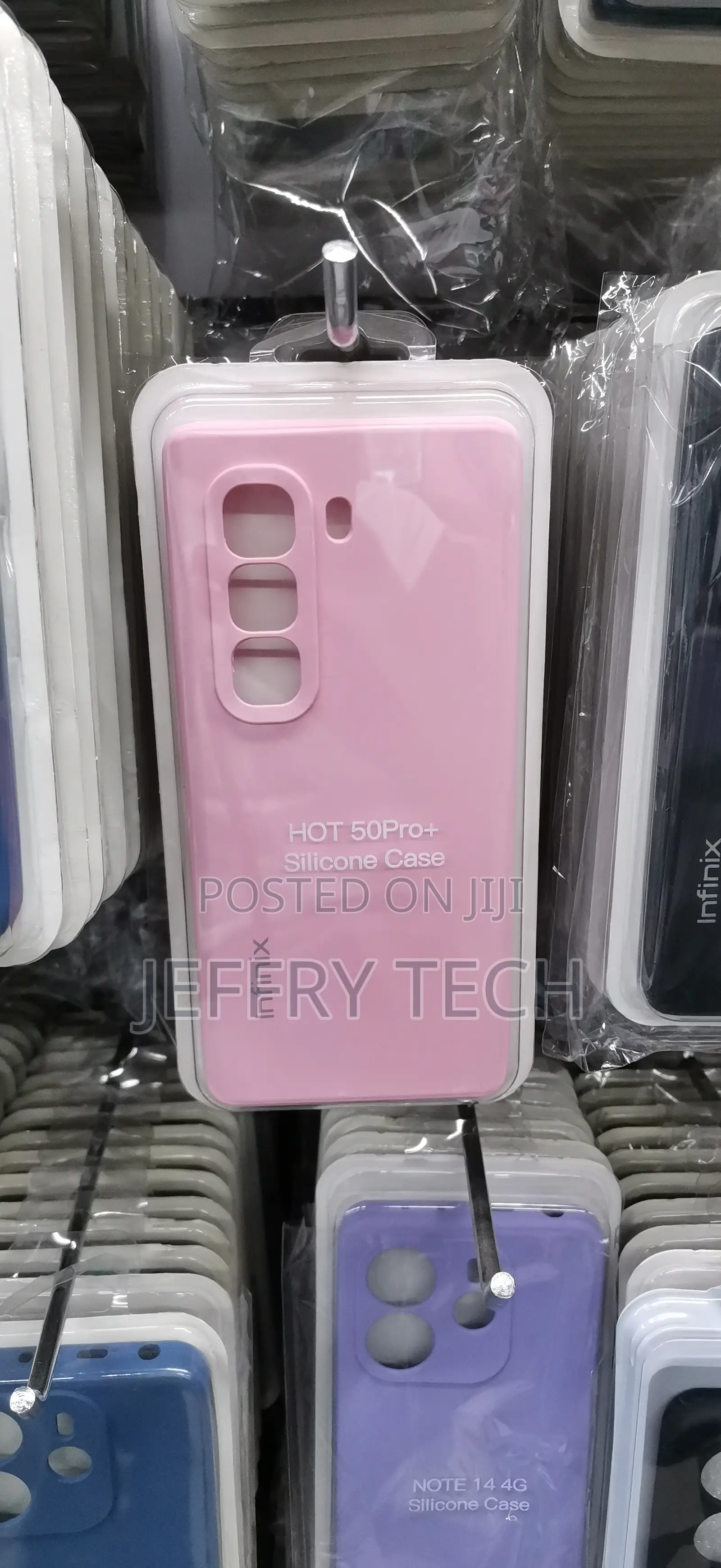 Zorso Infinix Hot 50 Pro Plus Slim Liquid Silicone Soft Rubber