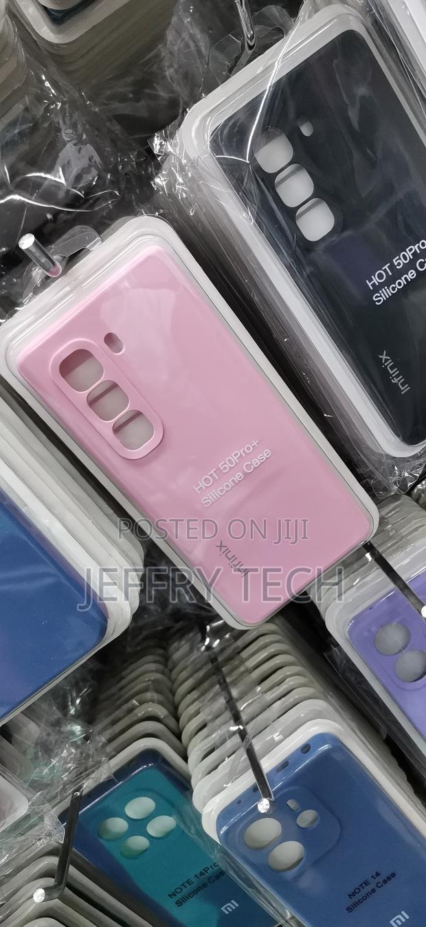 Zorso Infinix Hot 50 Pro Plus Slim Liquid Silicone Soft Rubber - thumbnail 3