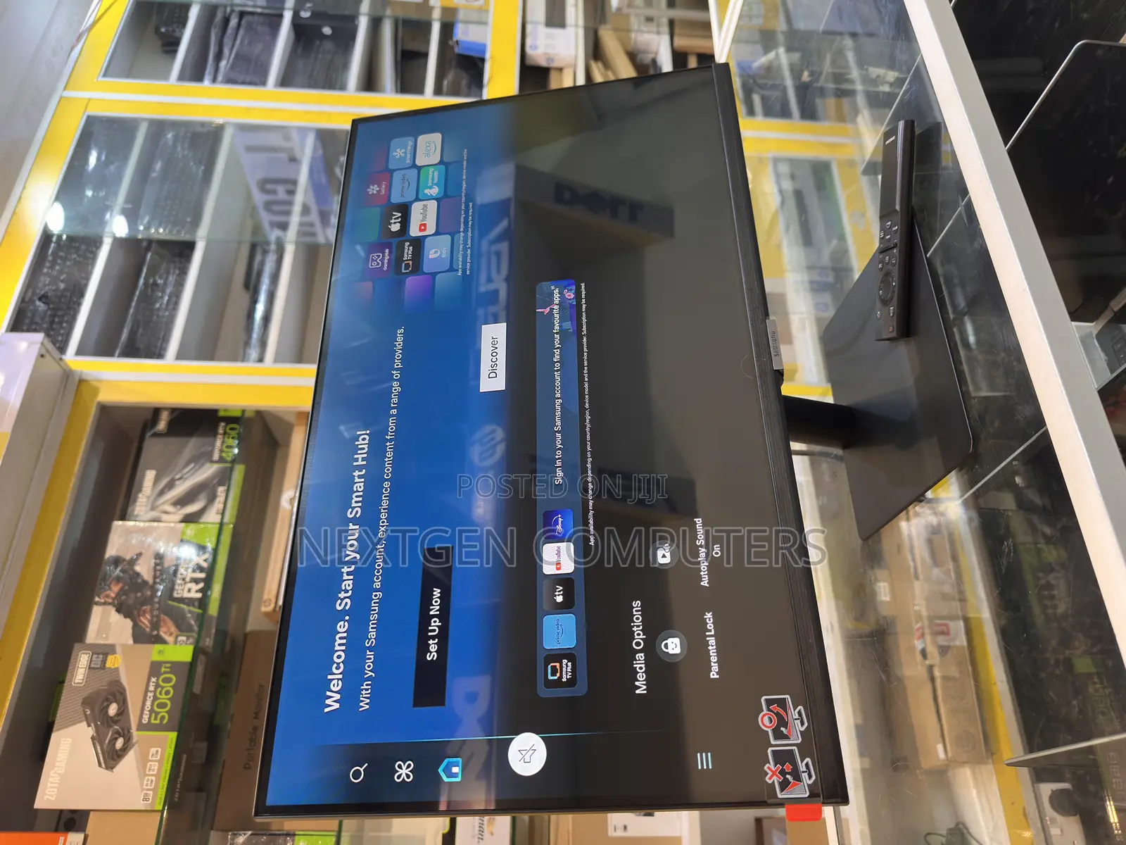 Samsung Smart Monitor M5 27” FHD Va Frameless Monitor (Ls27dm500em)