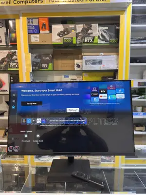 Samsung Smart Monitor M5 27” FHD Va Frameless Monitor (Ls27dm500em)