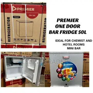 Premier One Door Bar Fridge 50l Refrigerator.