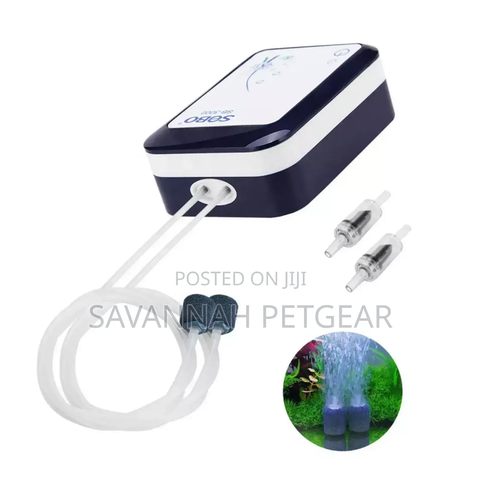 Sobo Sb-4000 Rechargeable Aquarium Air Pump