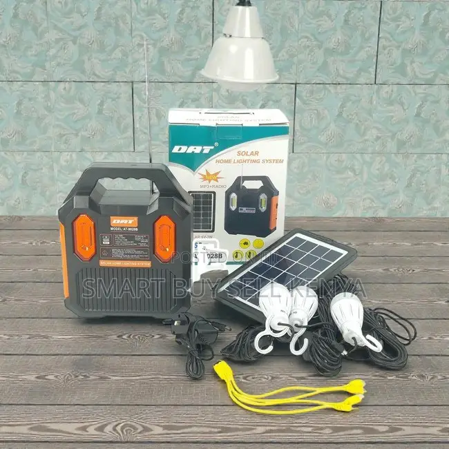 High Performance Portable Home Solar Lighting System Kit With Usb