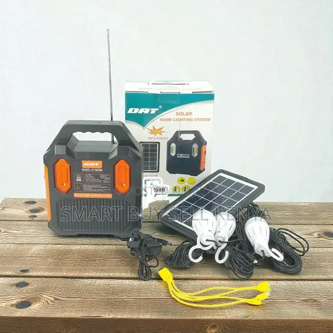 Longer Lasting Portable Home Solar Lighting System Kit With Usb Ports