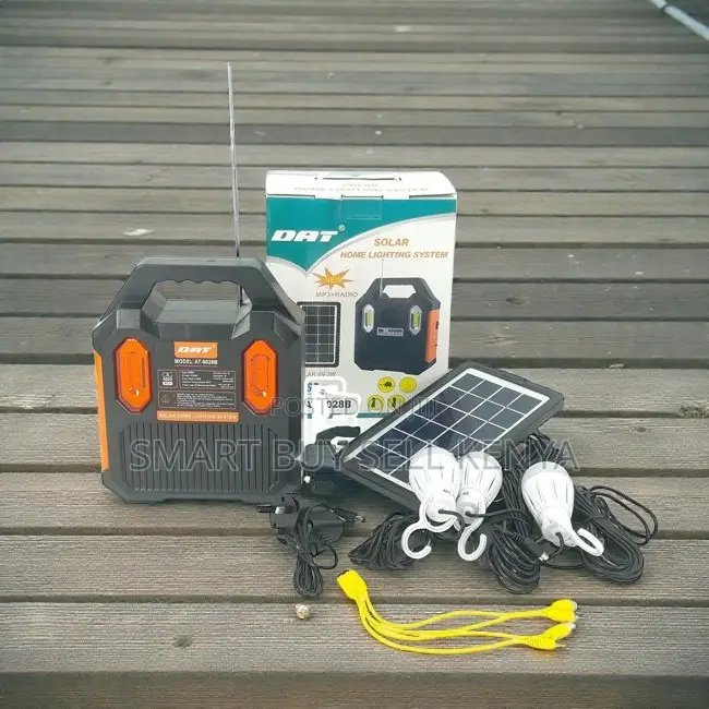 High Durability Portable Home Solar Lighting System Kit With Led Bulbs