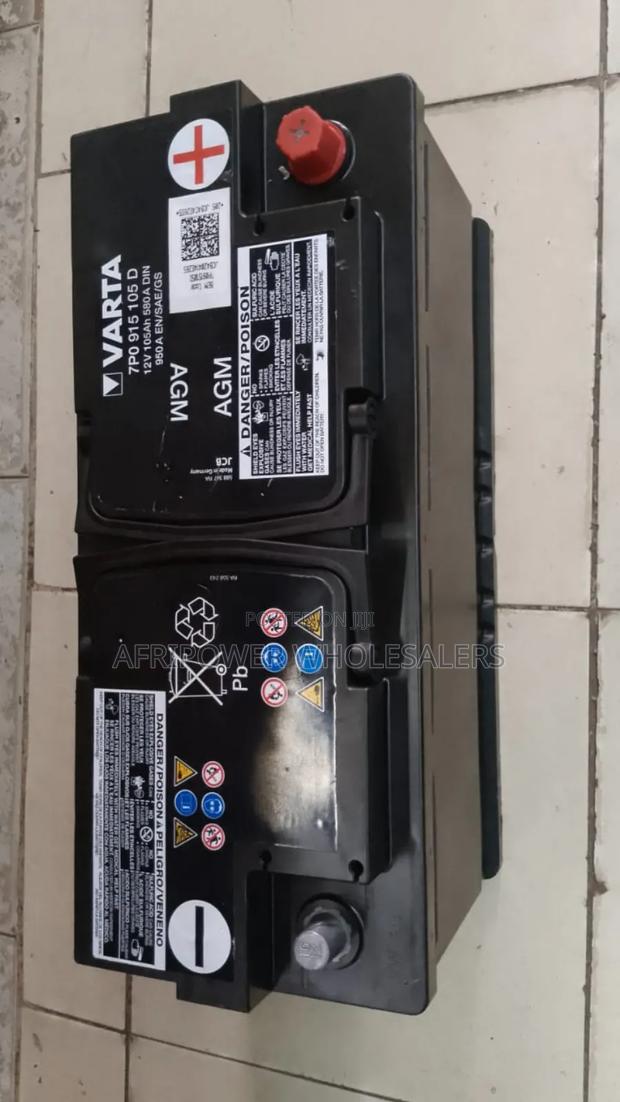 Varta Din 105 (12v/105ah/950cca) Agm Car Battery