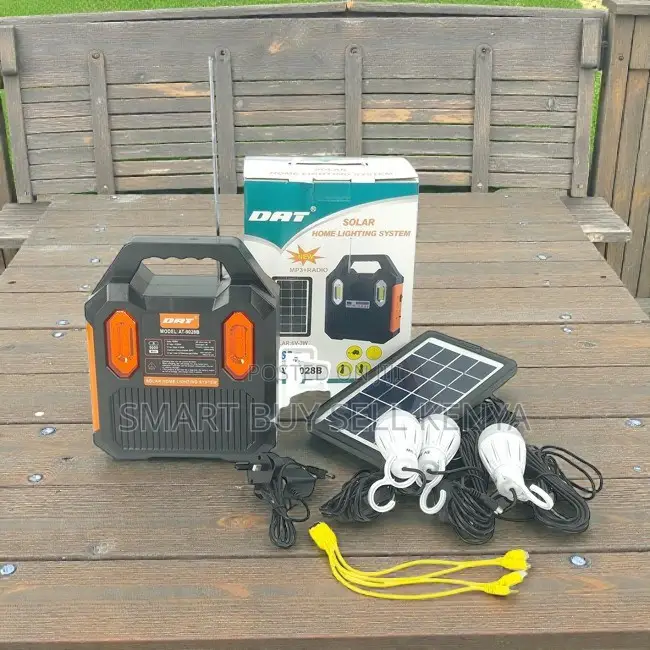 Convenient Portable Home Solar Lighting System Kit With Usb Charging
