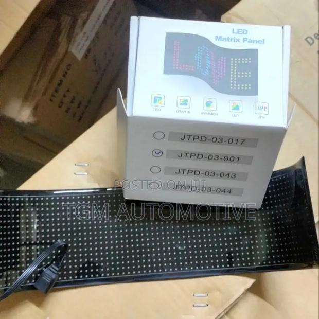 Window Led Matrix Panel 9.2x37.2cm - main view