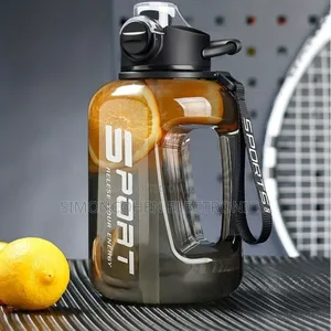 Large Capacity Water Bottle With Flip Lid 1600ml