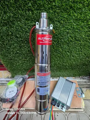 Solar Rutan Pump/ 70m Submersible Pump 275w With Inverter