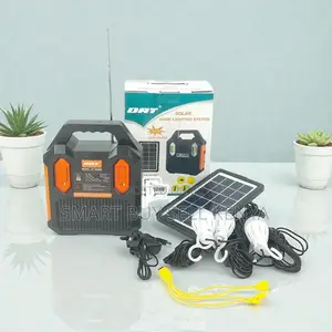 High Performance Portable Home Solar Lighting Kit With Led Bulbs