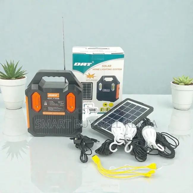 High Performance Portable Home Solar Lighting Kit With Led Bulbs