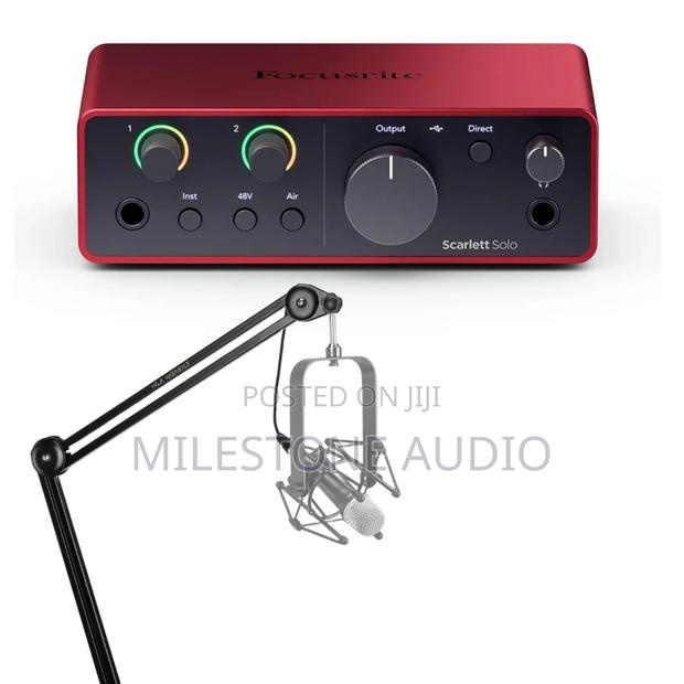 Focusrite Scarlett Solo 4th Gen Usb Audio - main view