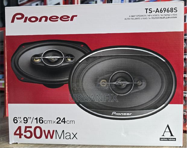 Pioneer 450watts 6 by 9 Oval Midrange Speakers- A Pair