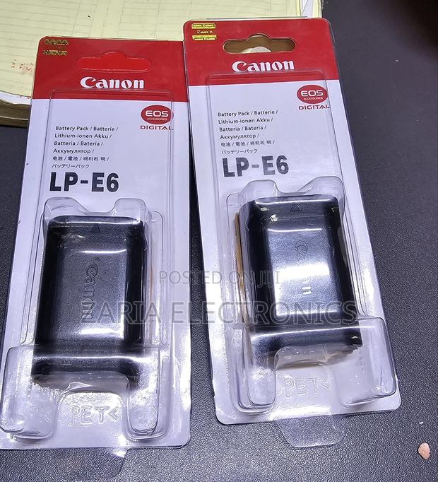 Canon Lp-E6 Battery for 90d, 80d,70d,7d Etc - thumbnail 2