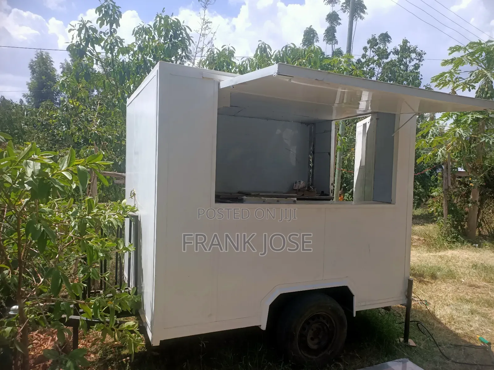 Food Truck 8 Feet by 5.5 Feet.