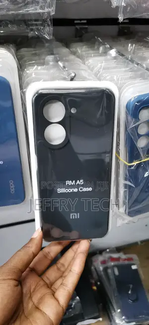 Zakie Redmi A5 Liquid Silicone Case With Cloth Inner Lining