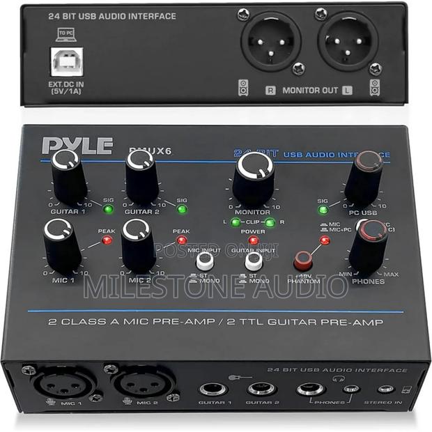 Professional Usb Audio Interface With Mic/Line, Guitar - main view