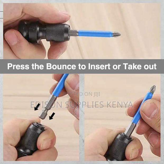 Ingco 1/2" Square Drive to 1/4" Hex Socket Adapter for Impact Wrench - thumbnail 9