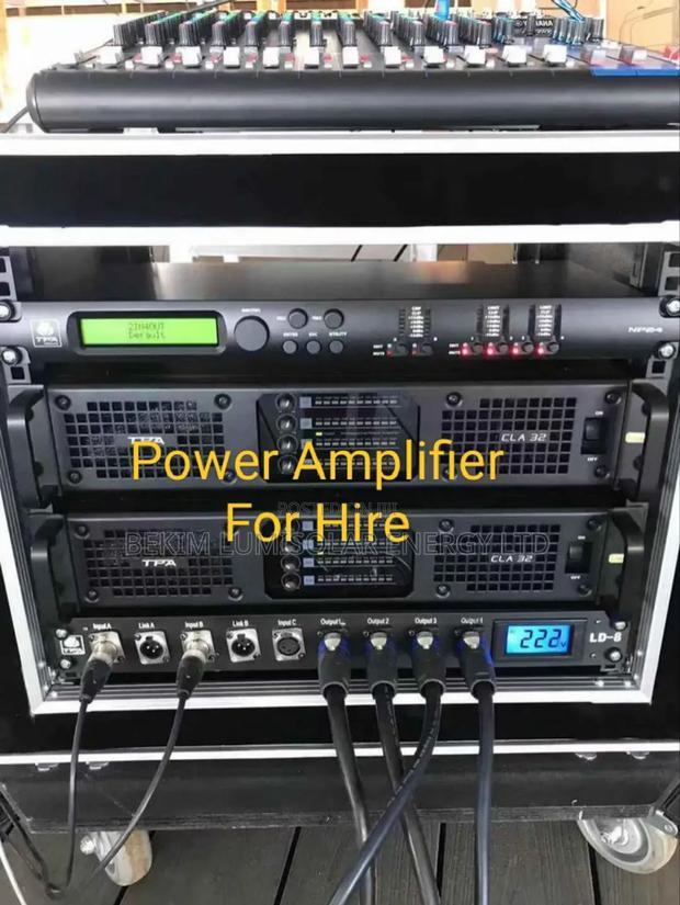 Professional Sound System Services for Hiring.