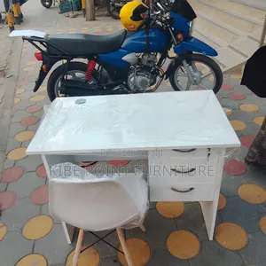 White Desk and White Chair Available