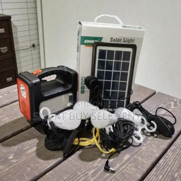 Dat at-9011b Home Solar Lighting System With Bluetooth and Fm Radio