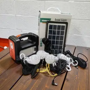 Dat at-9011b Solar Home Lighting Kit With Rechargeable Lithium Battery